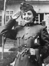 Hannah Szenes in Uniform, 1944