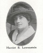 Harriet B. Lowenstein, 1918