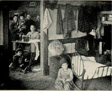 A Family in a Tenement Apartment, circa 1901