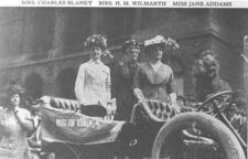Mrs. Charles Blaney, Mrs. H.M. Wilmath, and Jane Addams