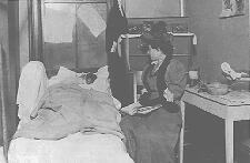 National Council of Jewish Women Members Visiting the Sick