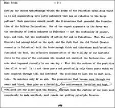 Excerpt from Henrietta Szold's Address to 1937 Hadassah Convention, page 2