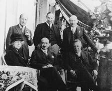 Henrietta Szold and Zionist Leaders at the Basel Zionist Congress, 1927