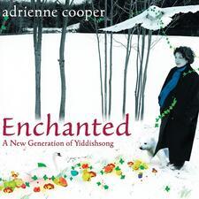 Album cover featuring a woman standing in a snowy field with tree, flowers