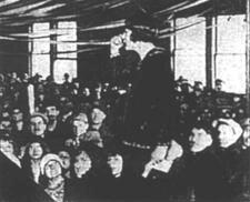 Justine Wise Polier Addresses Passaic Mill Workers, 1926