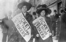 Ladies Tailors Strikers, February 1909