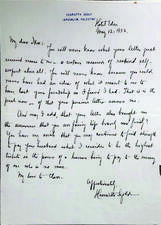 Letter from Henrietta Szold to Ida E. Guggenheimer, May 12, 1932