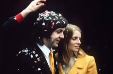 Linda Eastman and Paul McCartney, March 13, 1969
