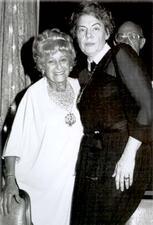 Beatrice Alexander with Jean Kirkpatrick, circa the 1980s