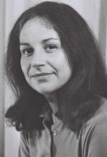 Portrait of Activist Marcia Freedman photographed in 1974. 