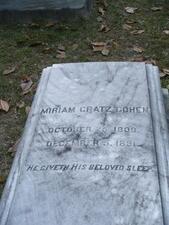 Miriam Gratz Cohen Gravesite