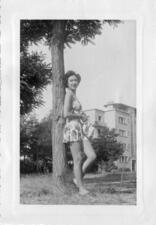 Mollie Weinstein in France, July 1945