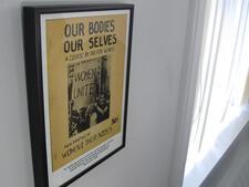 "Our Bodies, Ourselves" First Edition Book Cover Print at JWA Office