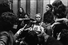 Grace Paley and Reporters, by Diana Mara Henry