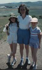 Paula Hyman with her Children, 1986 