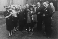 Molly Picon at the Polish Embassy, Warsaw, 1936