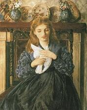 Rebecca Solomon's The Wounded Dove, 1866