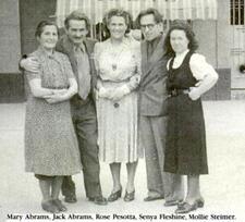 Rose Pesotta and Friends in Mexico, circa 1930s