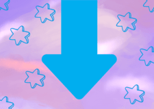 Avatar the Last Airbender logo over purple background with Jewish stars