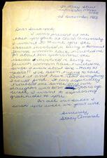 Letter from Stacy Amasal to Susannah Heschel, December 22, 1983