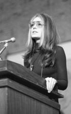 Gloria Steinem Speaking at Wright State University (1972)