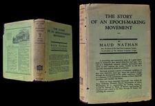 "The Story of an Epoch-making Movement," by Maud Nathan, Front and Back Cover