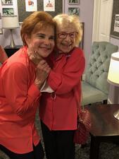 Tovah Feldshuh and Ruth Westheimer