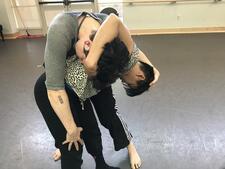 : Vic Marks - rehearsal of Alexx Schilling and Makisig Salcines from "Pastoral" 2019