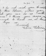 Letter from Emma Goldman to Lillian Wald, November 12, 1904, page 3