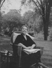 Lillian Wald in Westport, Connecticut, 1938