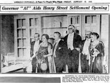 "Governor 'Al' Aids Henry Street Settlement Opening," January 12, 1923