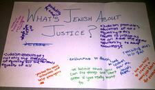 "What's Jewish About Justice?" Educational Activity, 2012