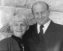 Bertha Landsman and Dr. Kalman Mann circa 1943-1959