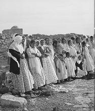 Samaritans of Nablus, 1900-1920, Women During Passover