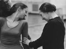 Anna Sokolow with Dancer, 1969