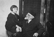 Bella Abzug with her Grandfather, Wolf Tanklefsky
