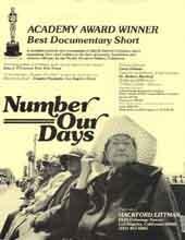 Poster from the Film by Barbara Myerhoff, Number Our Days