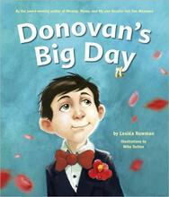 "Donovan's Big Day" front Cover by Lesléa Newman
