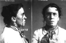 Emma Goldman Mug Shot, 1901