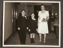 Helen Lehman Buttenwieser and her Sons