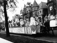 Parade of Suffragists, July 4, 1910
