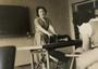 Alice Shalvi Teaching at Hebrew University - woman standing behind a desk