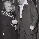 Angelica Balabanoff with David Ben Gurion, Tel Aviv, 1962