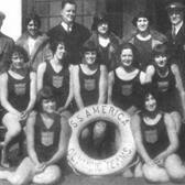 Charlotte Epstein with the 1924 American Olympic Team