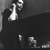 Anna Freud Speaking at the 1934 Psychoanalytic Congress in Lucerne, Switzerland
