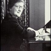 Librarian Jennie Maas Flexner, c. 1940.