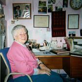 Gertrude Webb at the Webb International Center for Dyslexia, January 15, 2002