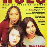 Cover of HUES Magazine, 1996