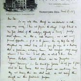 Letter from Henrietta Szold to Ida E. Guggenheimer, March 27, 1917.