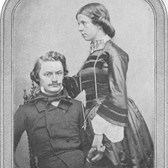 Margarethe Meyer Schurz and Carl Schurz circa 1852